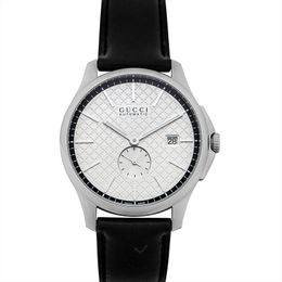 G Timeless Automatic Silver Dial Stainless Steel Men s Watch