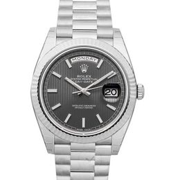 Rolex day date clearance grey dial