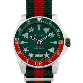 Dive Bee Embroidered Dial Men s Watch