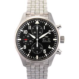 Iwc pilot shop automatic chronograph