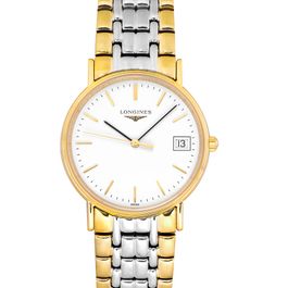 Presence Quartz White Dial Men s Watch