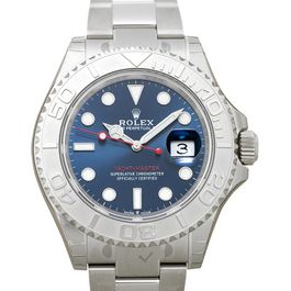 Yacht Master 40 Automatic Silver Dial Oystersteel and Platinum Men s Watch