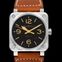 Bell & Ross Instruments BR0392-ST-G-HE/SCA