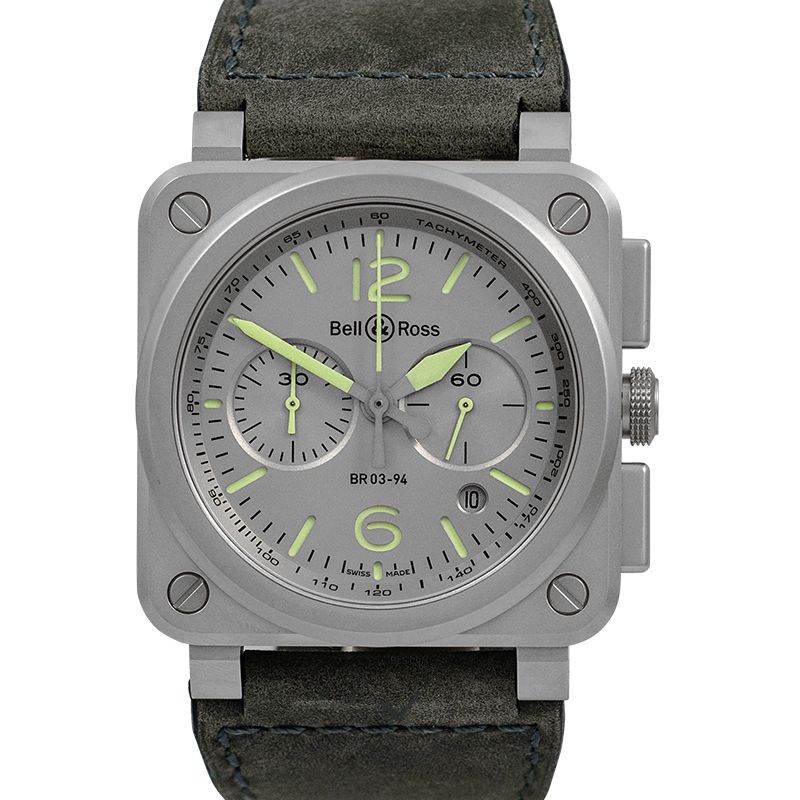 Bell & Ross Instruments BR0394-GR-ST/SCA
