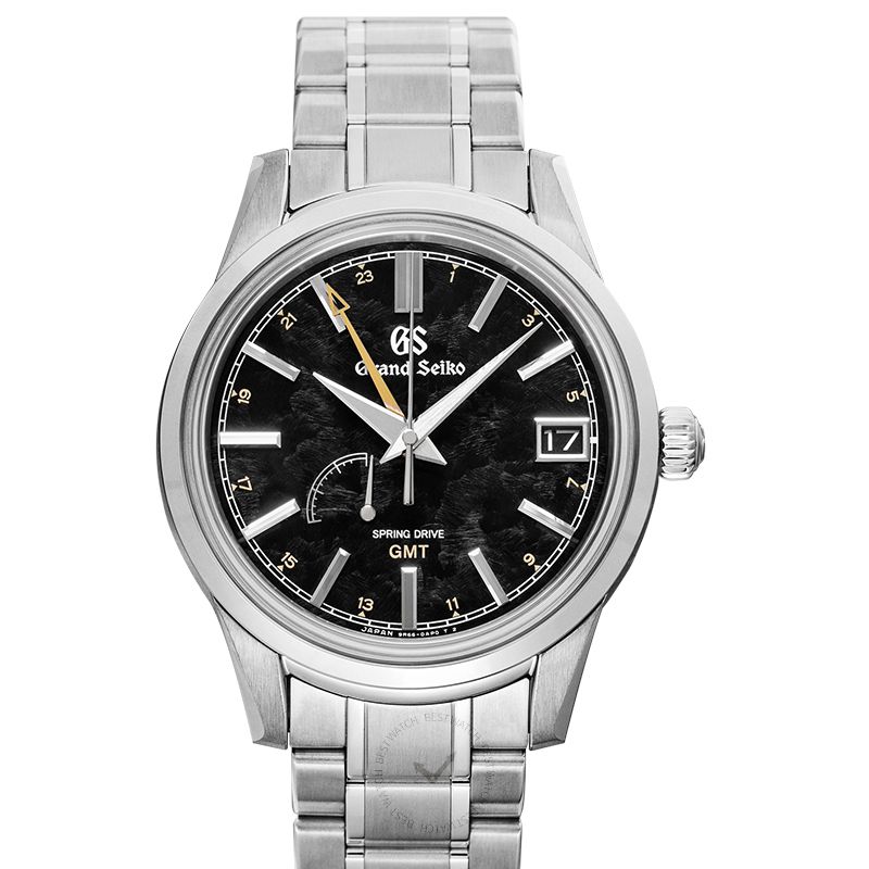 Spring Drive Spring-Drive Black Dial Stainless Steel Men's Watch