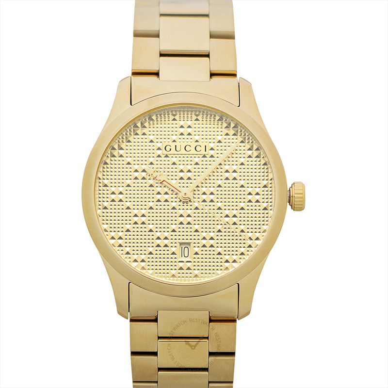 Gucci yellow gold watch shop