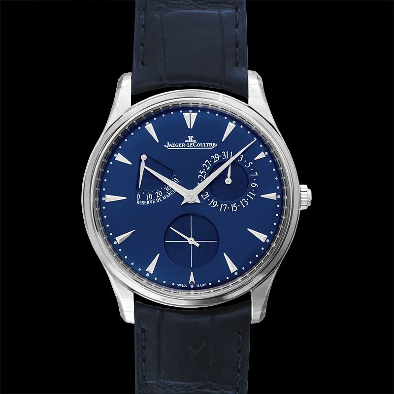 Master Ultra Thin Reserve de Marche Automatic Blue Dial Men s Watch