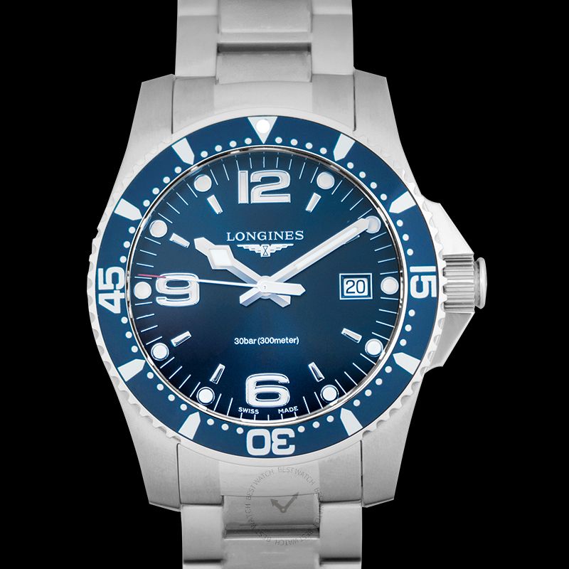 The Longines HydroConquest Quartz Diving Watch Blue Steel 41mm