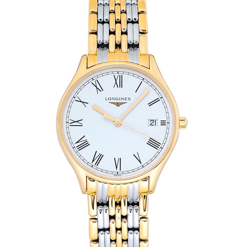 Longines Lyre Quartz White Dial Stainless Steel Ladies Watch