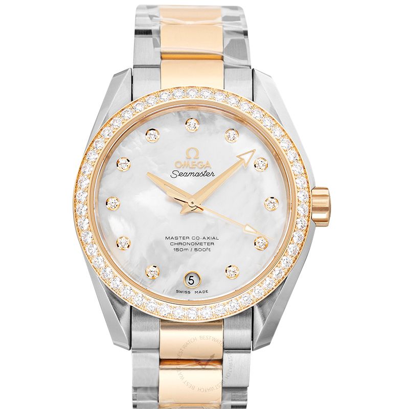 Omega seamaster sales mother of pearl