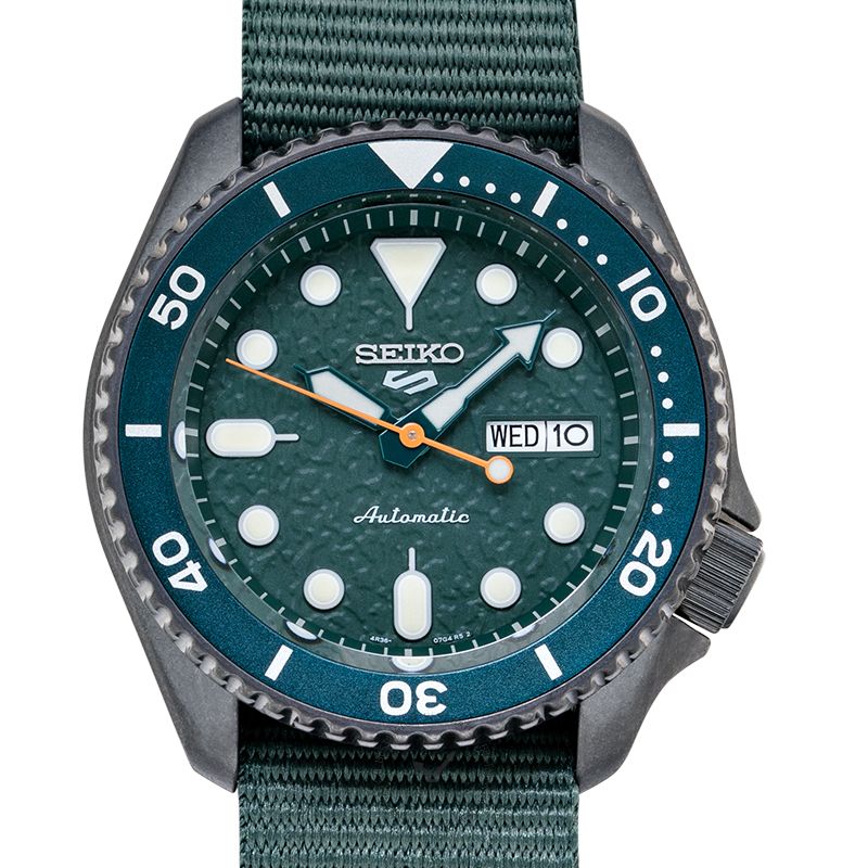 5 Sports Automatic Green Dial Men's Watch