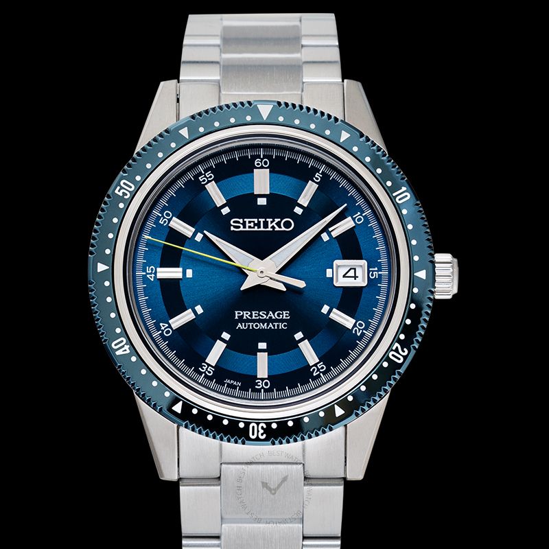 Presage Automatic blue Dial Stainless Steel Men's Watch