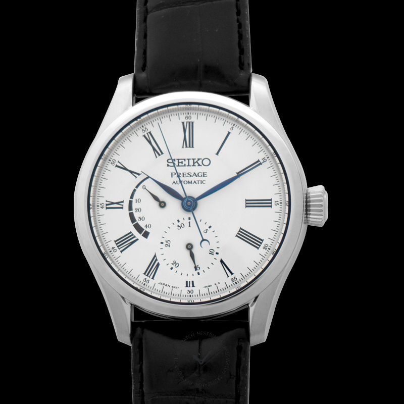 Presage Automatic White Dial Stainless Steel Men's Watch