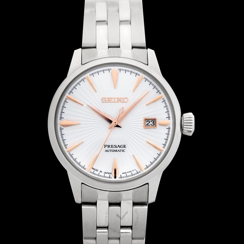 Presage Automatic Silver Dial Stainless Steel Men s Watch