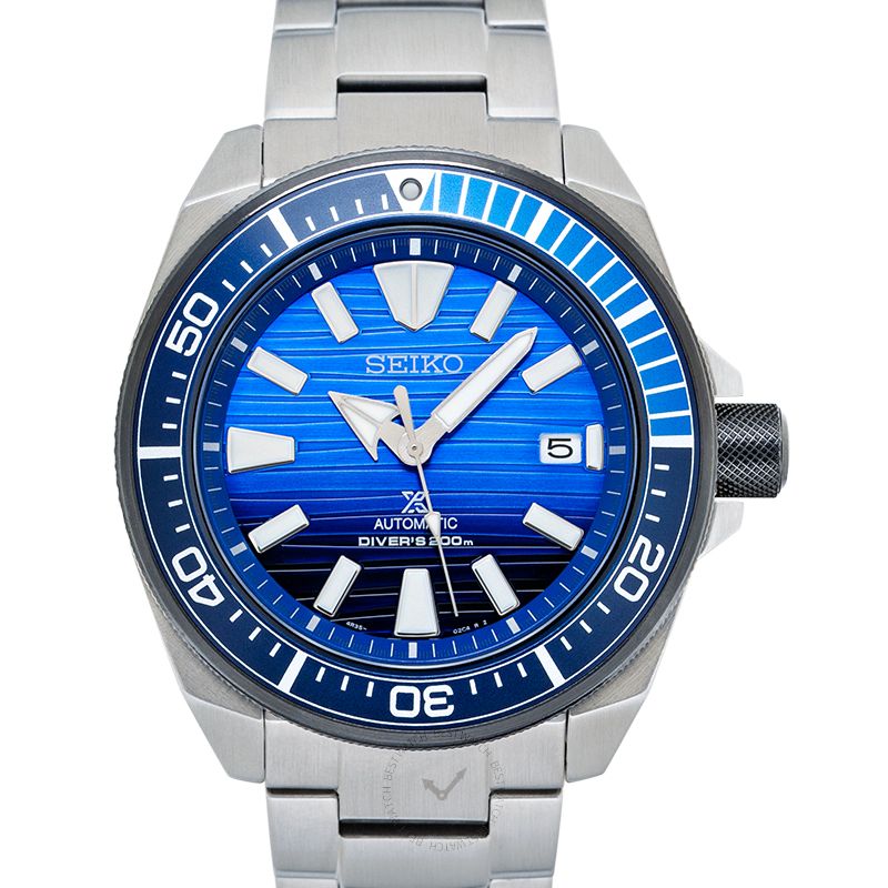 Prospex Save the Ocean Samurai Automatic Blue Dial Men's Watch