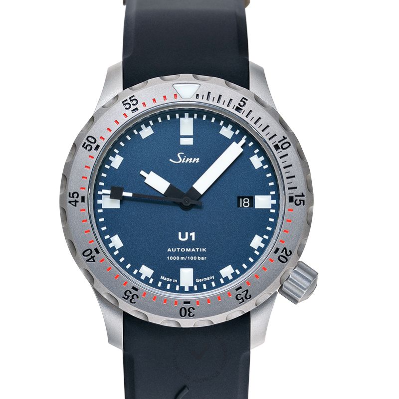 Sinn Diving Watches 1010.0102-Silicone-LFC-Blk