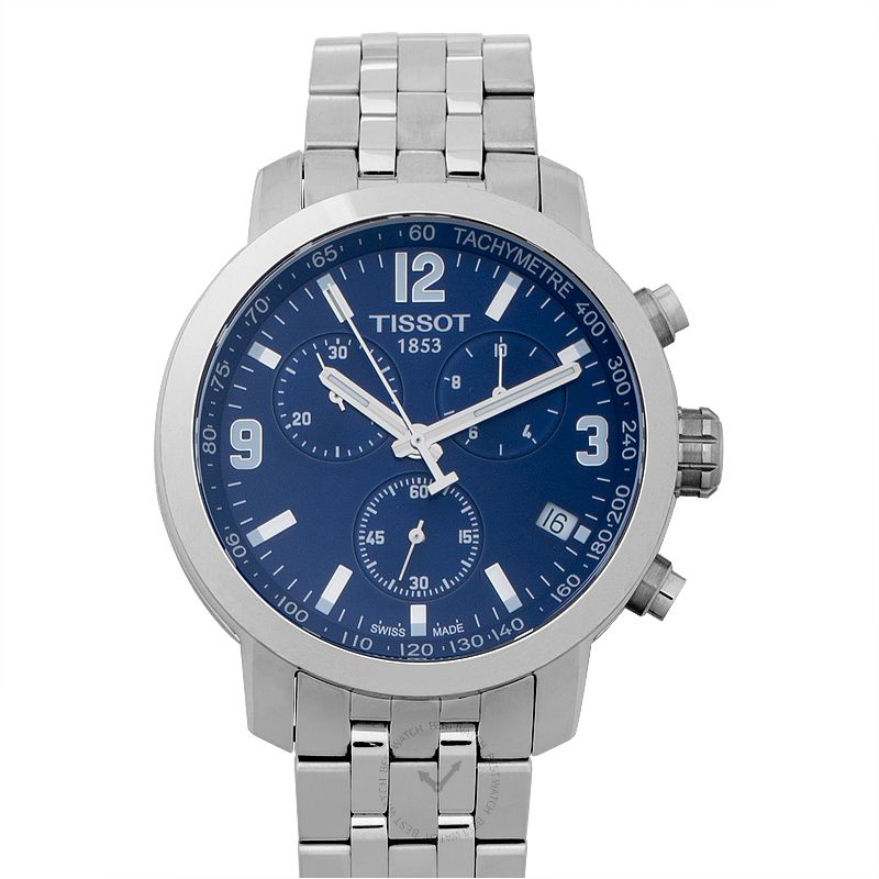 T Sport PRC 200 Chronograph Quartz Blue Dial Men s Watch